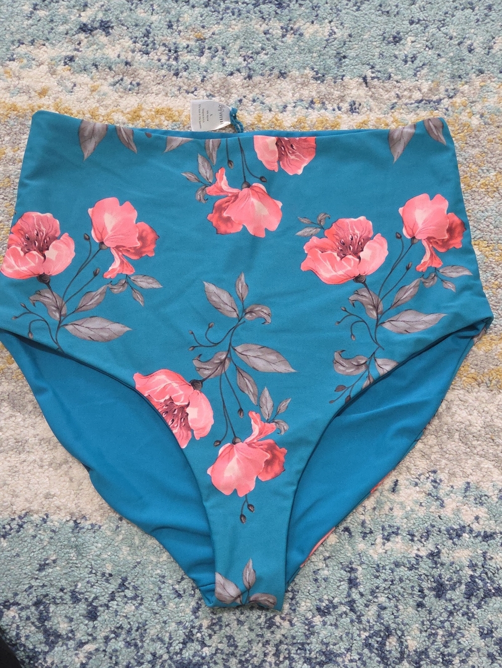 Coral Reef Leisure Reversible Swim Bottoms